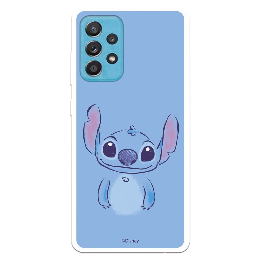 La Casa de las Carcasas Stitch Blu cover Galaxy A52 4G trasparente