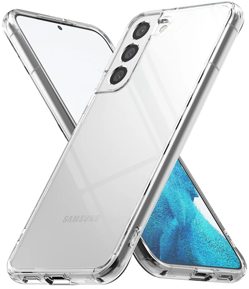 Ringke Fusion Galaxy S22 cover trasparente Clear TPU