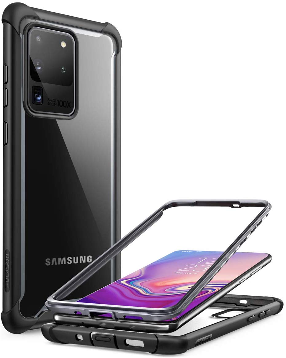 Redpepper Galaxy S20 Ultra Custodia Bumper Trasparente Antiurto
