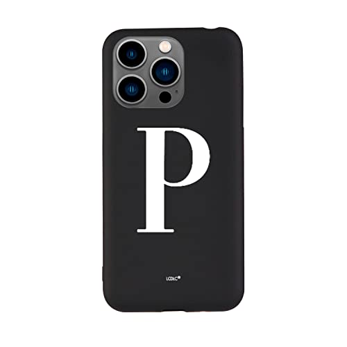 La Casa de las Carcasas Personalizzate iPhone 15 Pro custodia nero iniziale