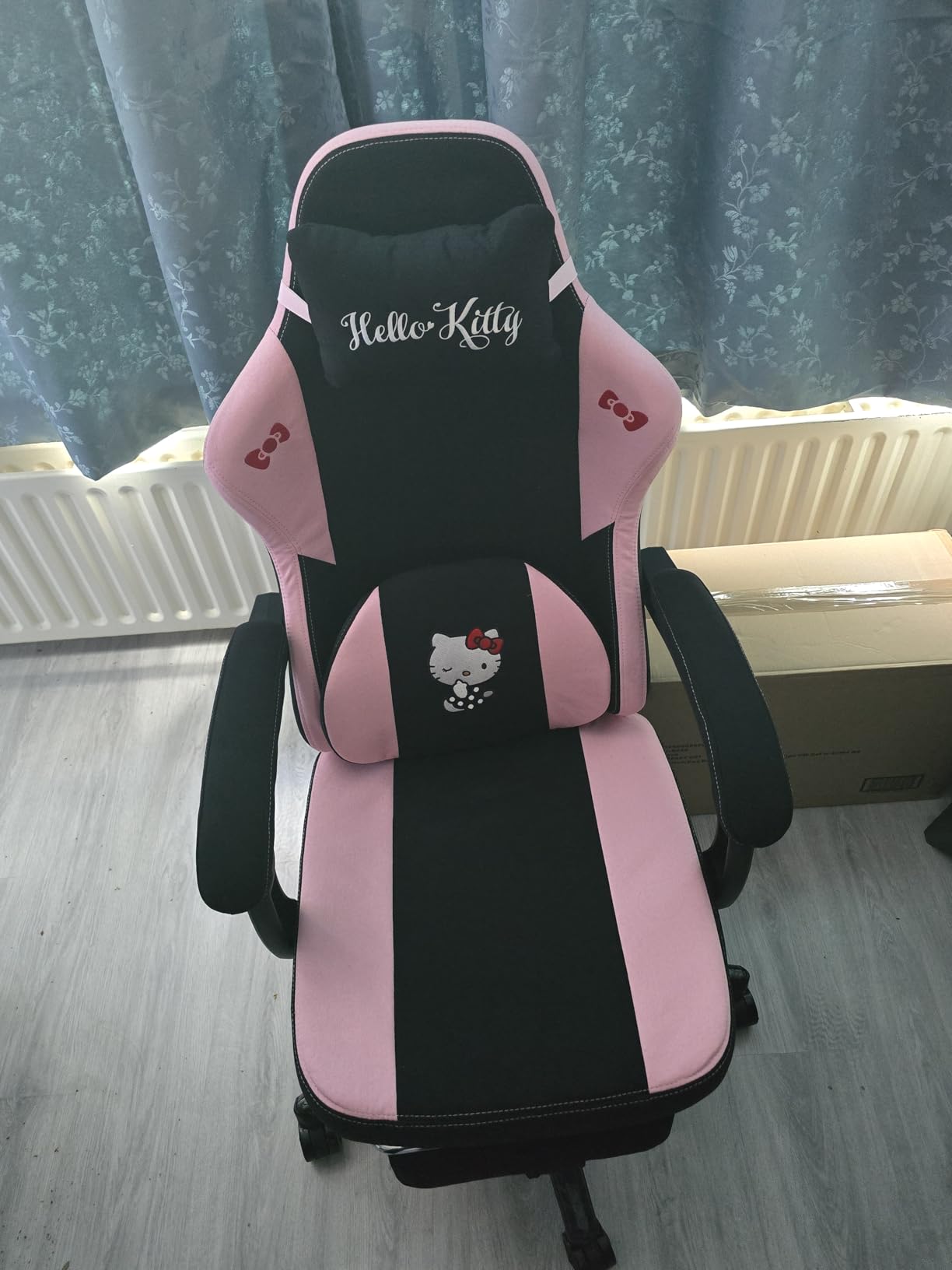 Konix Hello Kitty Sedia Gaming Ufficio 150° Nero Rosa