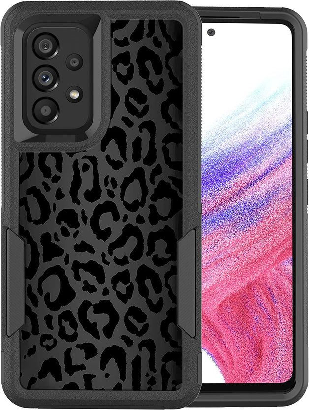 Redpepper Galaxy A13 5G Cover Leopardata Doppia Antiurto