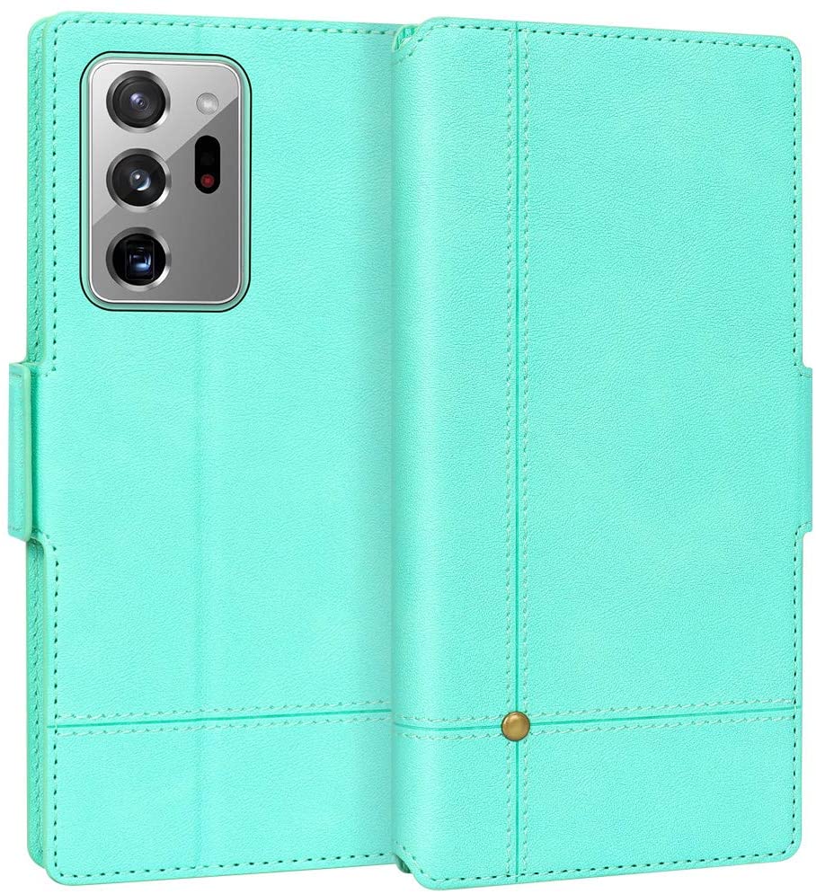 Redpepper Note 20 Ultra Cover Pelle Portafoglio Stand