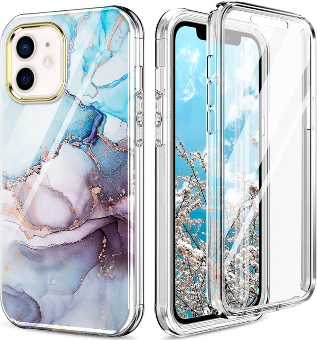 Redpepper iPhone 12 Mini cover 360 con pellicola integrata