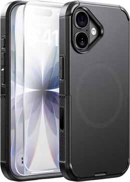 Redpepper Apple Cases iPhone 17 custodia antiurto nera 6,3" vetro