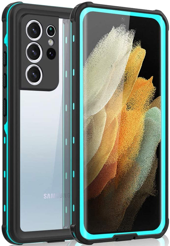 Redpepper Galaxy S21 Ultra Cover Impermeabile IP68 Nero