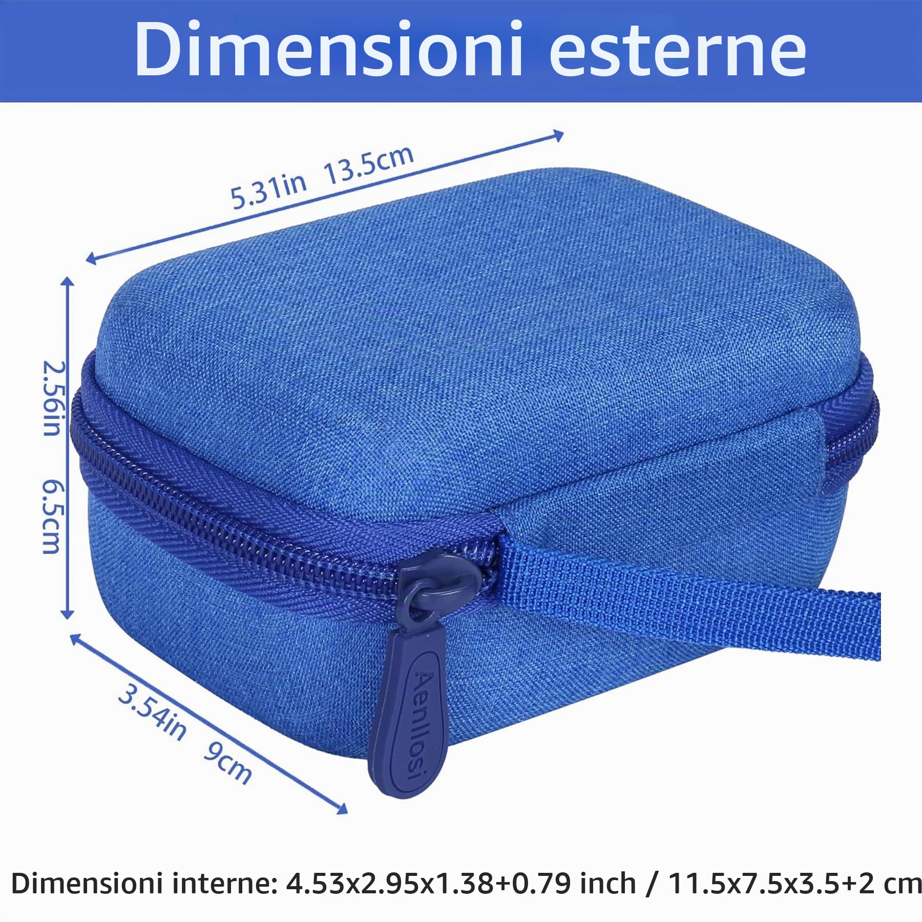 Aenllosi Camera Case Custodia Kodak Pixpro WPZ2 Blu EVA