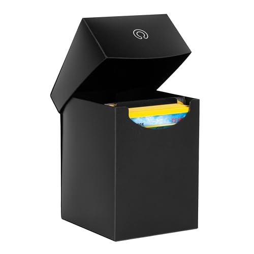 Konix Deckbox portacarte TCG nero 63x88 mm Pokemon