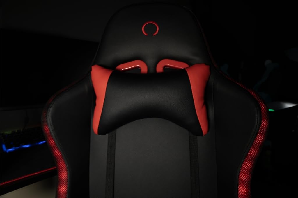 Konix Phantom sedia gaming ufficio nera RGB 135°