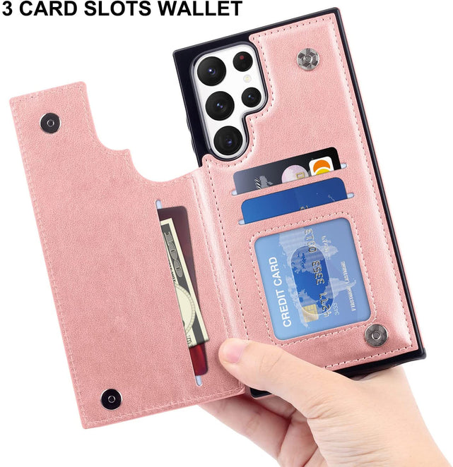 Redpepper Galaxy S22 Ultra cover wallet floreale ragazze