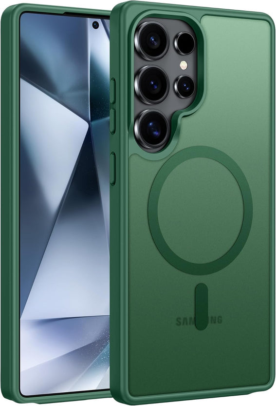 Redpepper Galaxy Cases S25 Ultra cover magnetica opaca blu