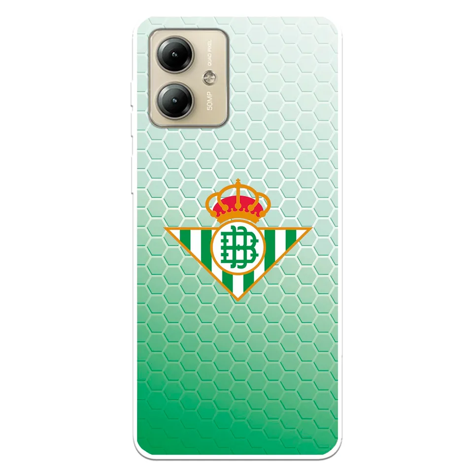 La Casa de las Carcasas Squadre cover Moto G14 Betis scudo sfumato