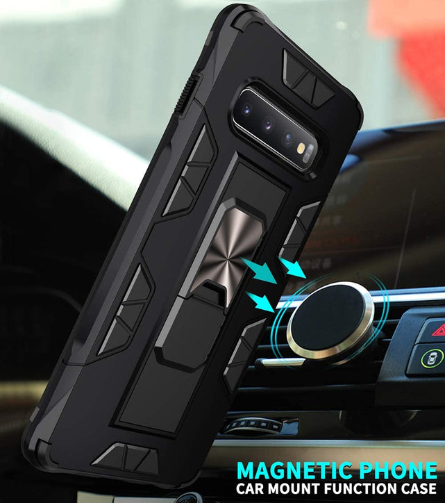 Redpepper Galaxy S10 Plus Cover Antishock con Stand Magnetico