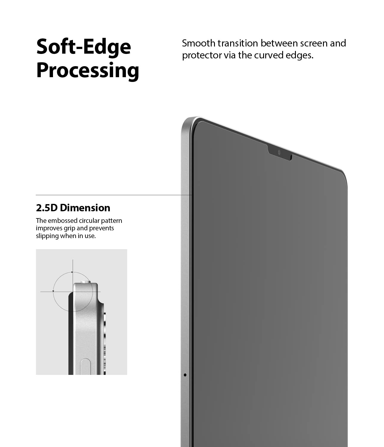 Ringke Screen Protector Full Glass vetro temperato iPad Pro 12.9 copertura totale 9H