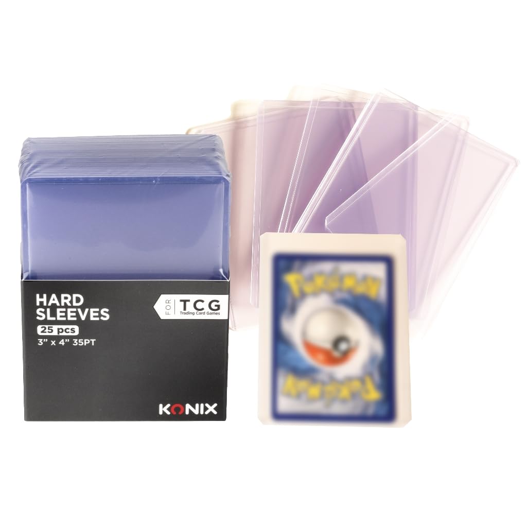Konix Standard Bustine Carte 67x92 mm Trasparenti 100 pz