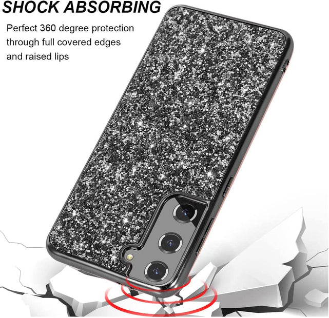 Redpepper S23 Plus Cover Glitter Bling Antiurto