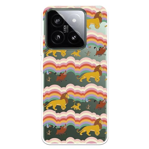 La Casa de las Carcasas Re Leone Arcobaleno custodia Xiaomi 14 trasparente