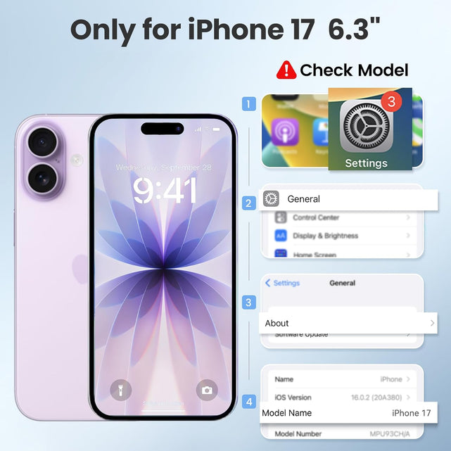 Redpepper iPhone 17 cover corazzata metallo con vetro