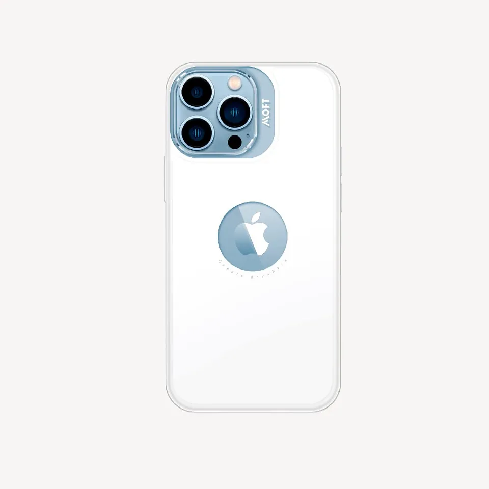 MOFT Snap Custodia iPhone 13 Pro Magnetica Bordi Trasparenti