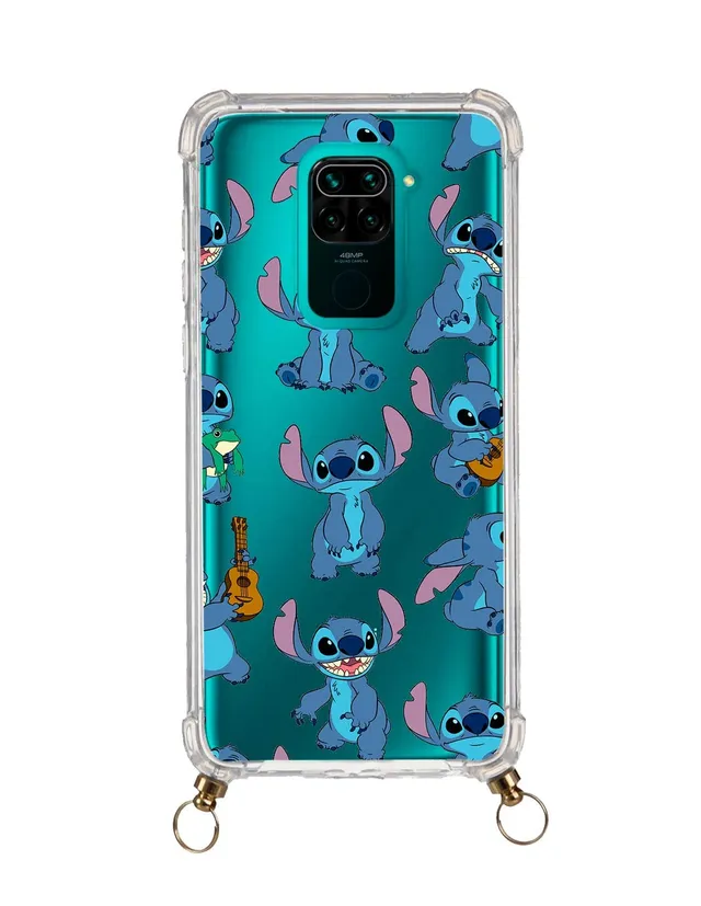 La Casa de las Carcasas Stitch Ciondolo cover Redmi Note 9 trasparente