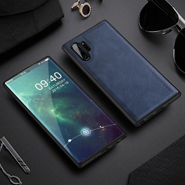 Redpepper Galaxy Cases Note 10 Plus wallet pelle marrone