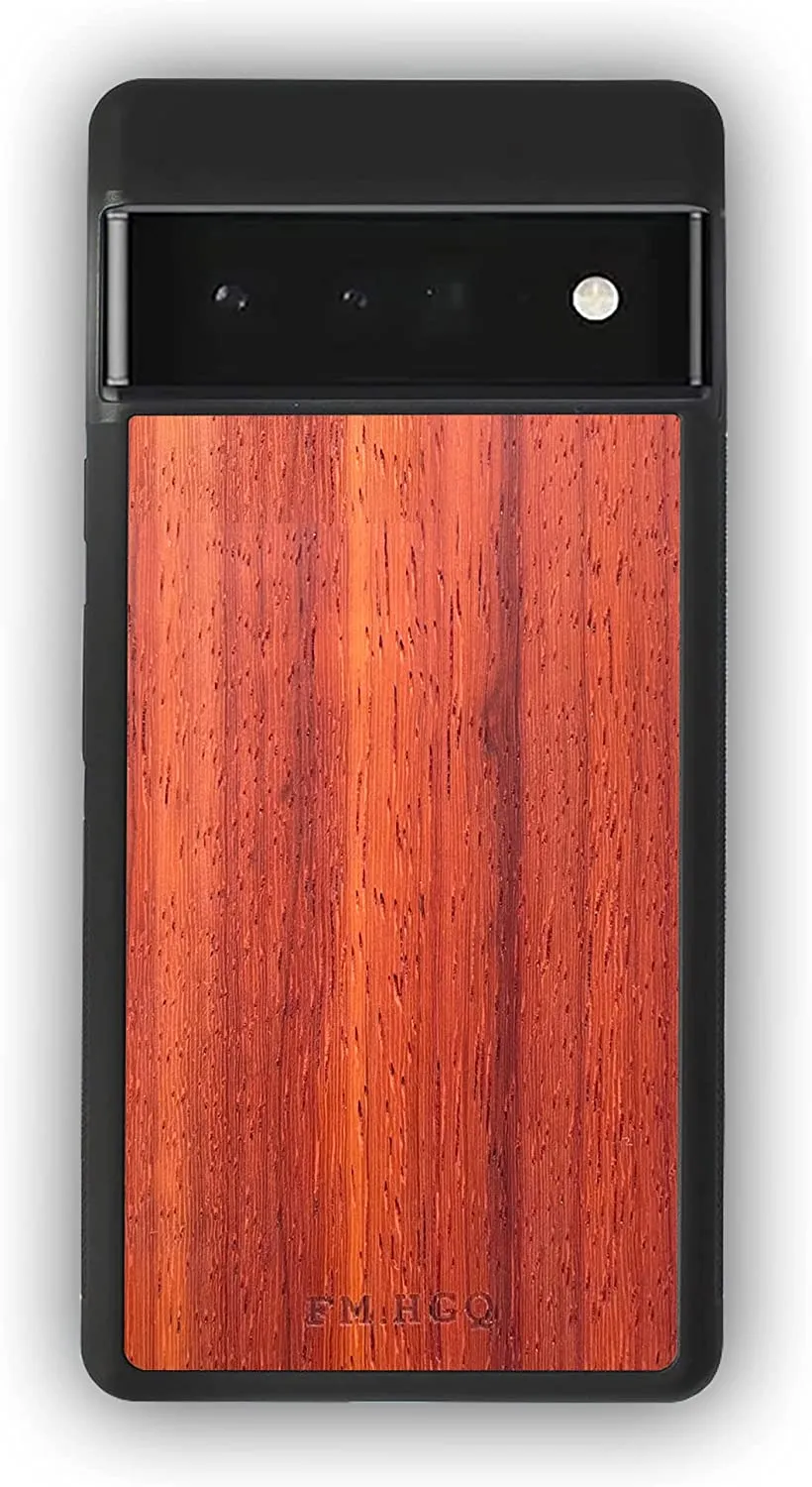 Redpepper Pixel 6 Pro cover legno magnetica palissandro