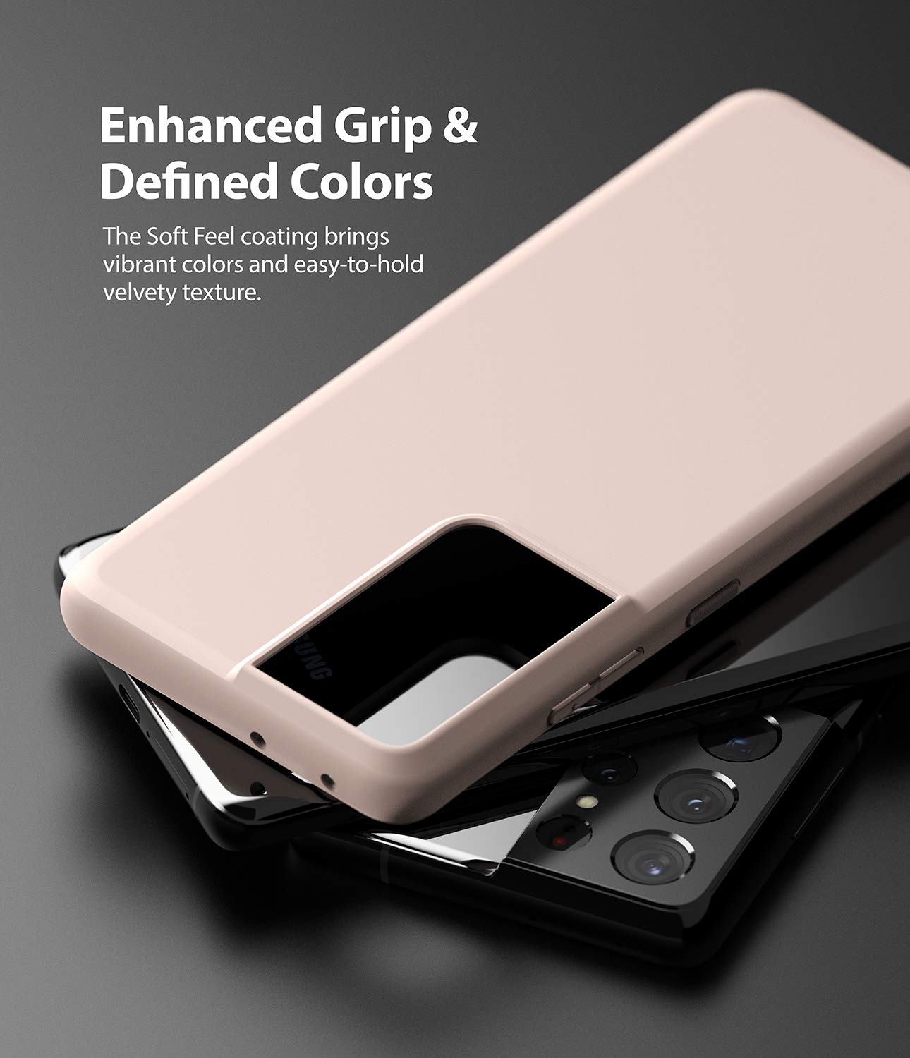 Ringke Air S Cover Rosa per Samsung Galaxy S21 Ultra