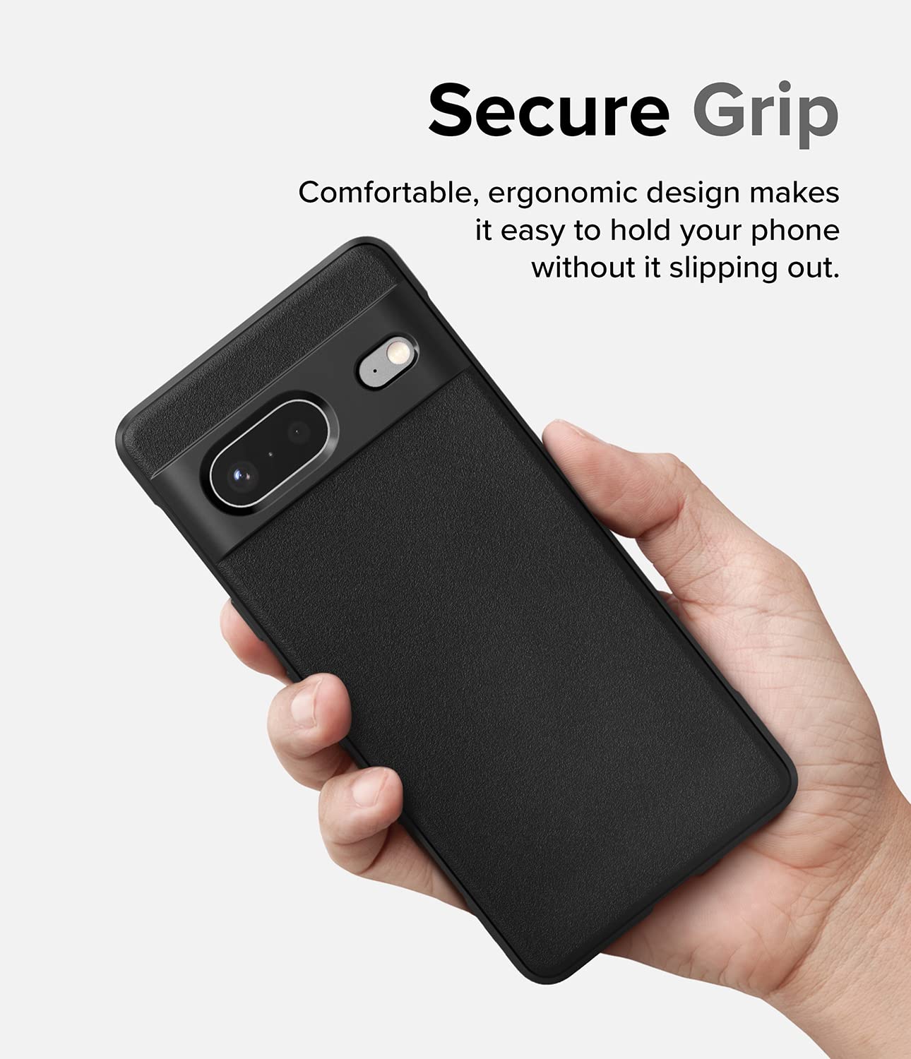 Ringke Onyx Pixel 7 cover nero TPU antiurto leggera