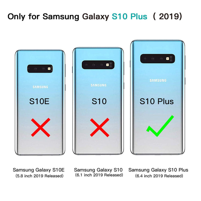 Redpepper Galaxy S10 Plus Custodia con Vetro Integrato