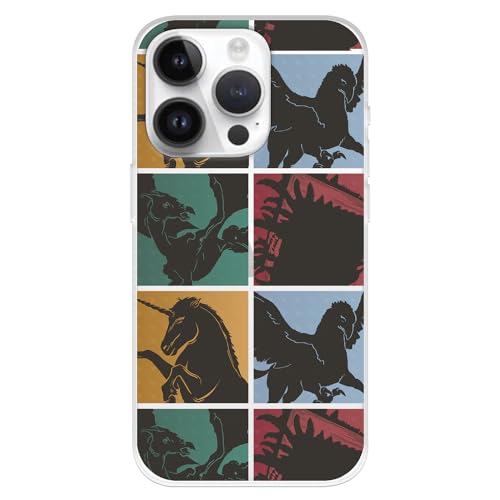 Harry Potter Magic cover iPhone 15 Pro silicone trasparente