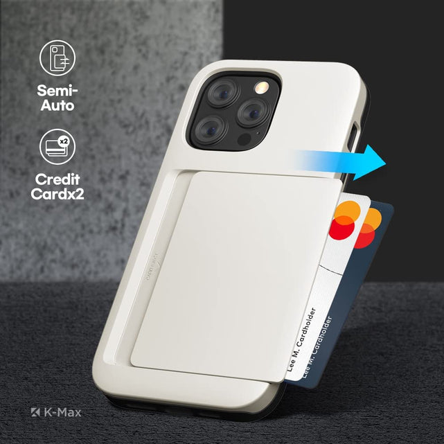 Redpepper iPhone 14 Pro custodia portacarte doppio strato