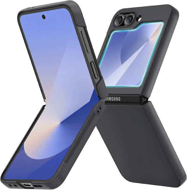 Redpepper Galaxy Z Flip 6 cover PC ultrasottile nera