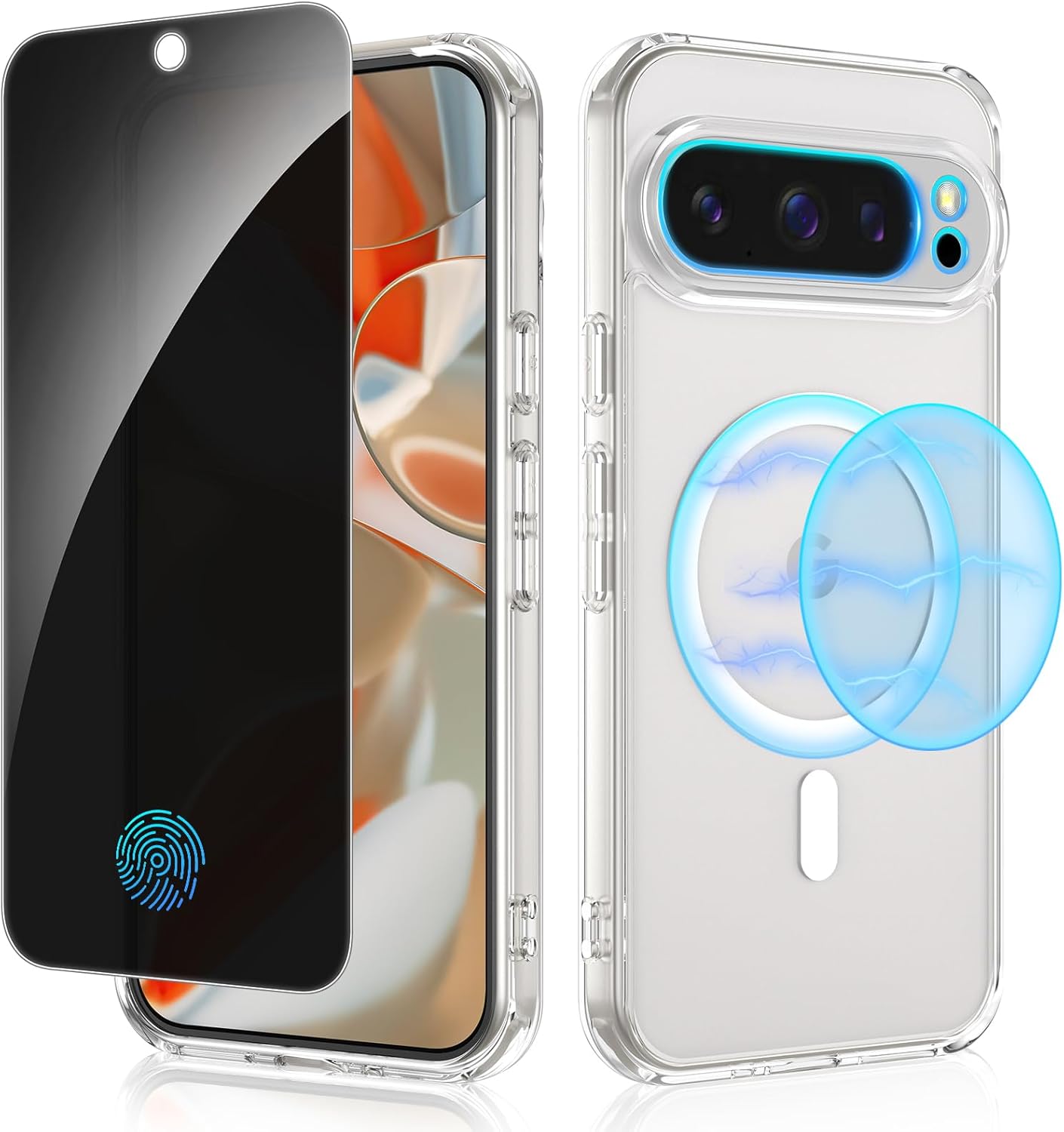 Redpepper Pixel 10 Pro XL Cover Magnetica Nera MagSafe