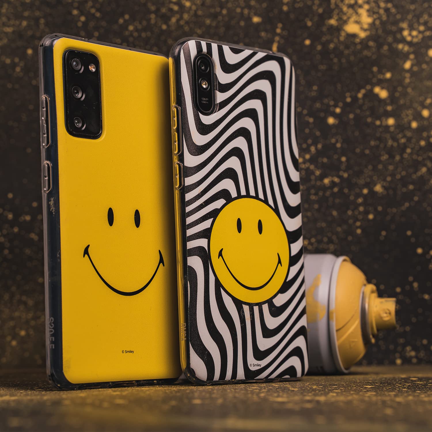 La Casa de las Carcasas Smiley Stickers cover Redmi Note 9S trasparente