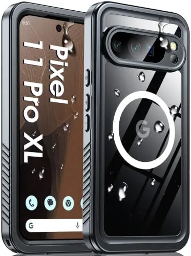 Redpepper Pixel 11 Pro XL Cover Impermeabile IP68 MagSafe Nero