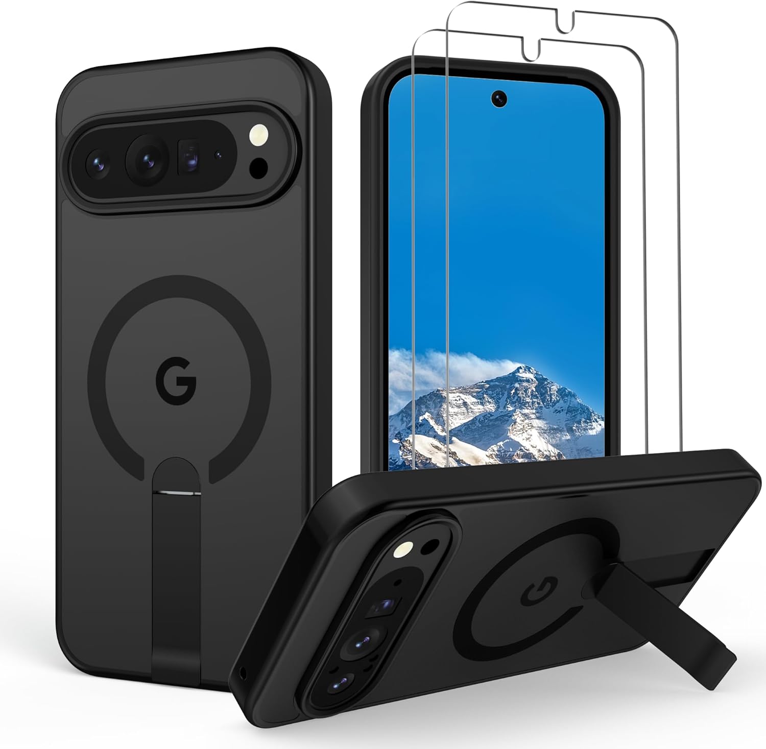 Redpepper Pixel 10 Pro XL custodia trasparente nera MagSafe