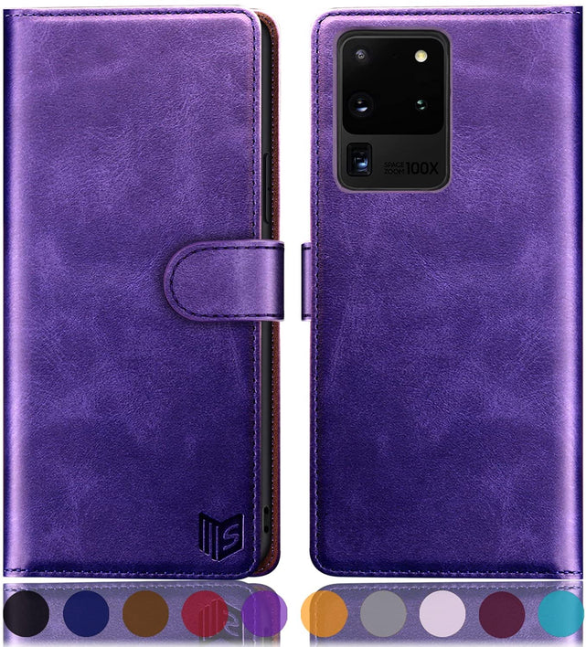 Redpepper Galaxy S20 Ultra cover portafoglio pelle RFID