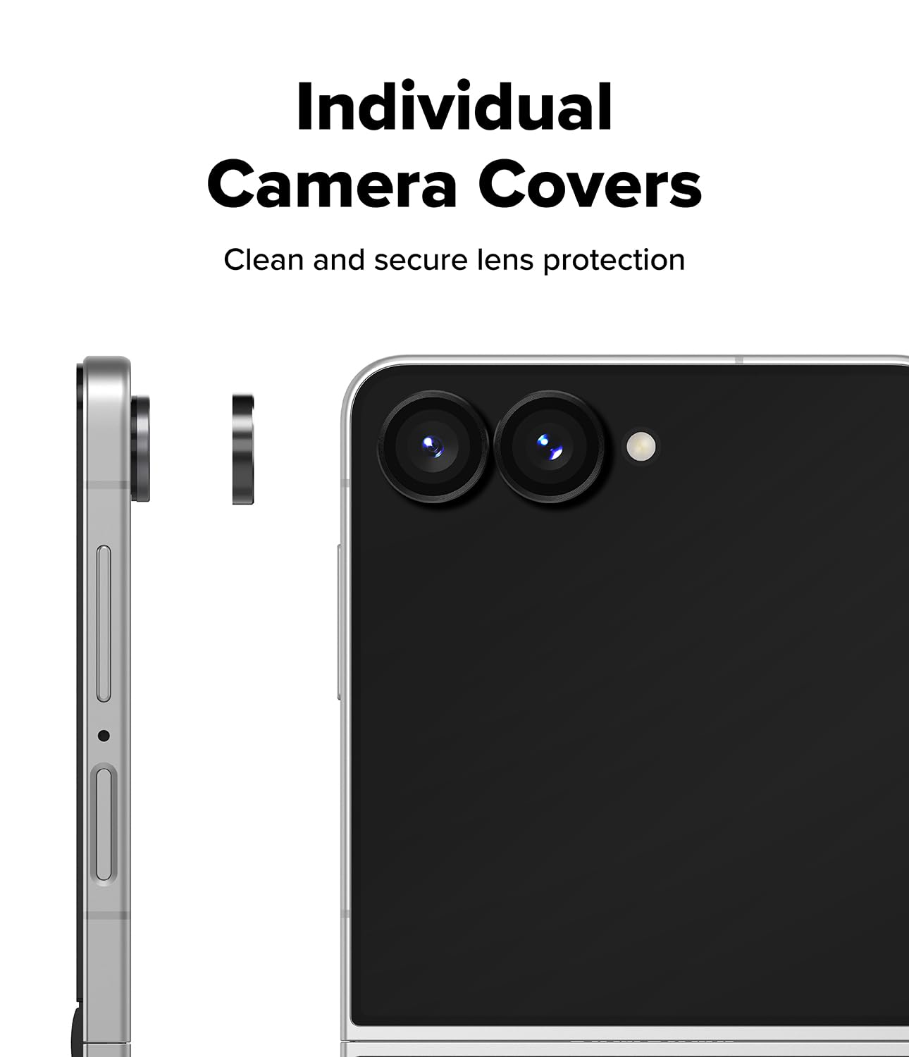 Ringke Camera Lens Frame Glass Vetro Galaxy Z Flip 8 temperato