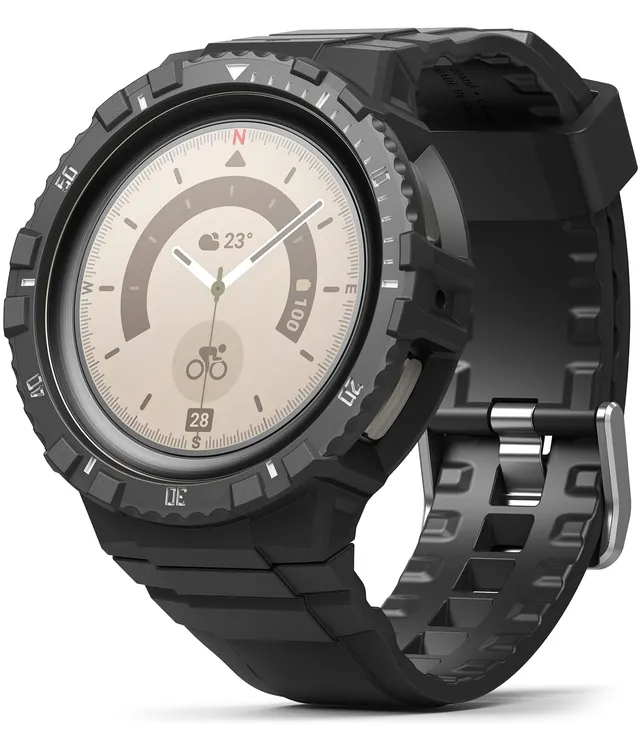 Ringke Fusion X Guard cover Galaxy Watch 5 Pro nera cinturino