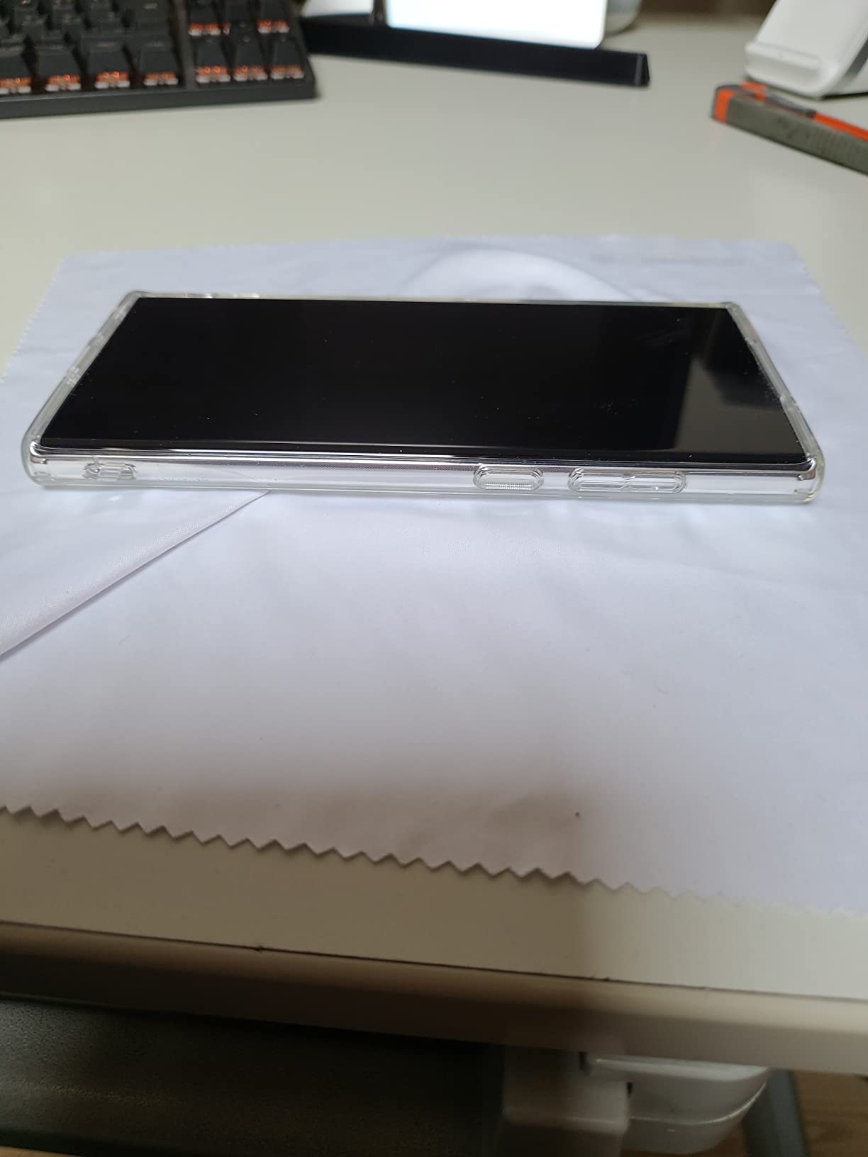Ringke Fusion Cover Galaxy S22 Ultra Clear Trasparente Antiurto