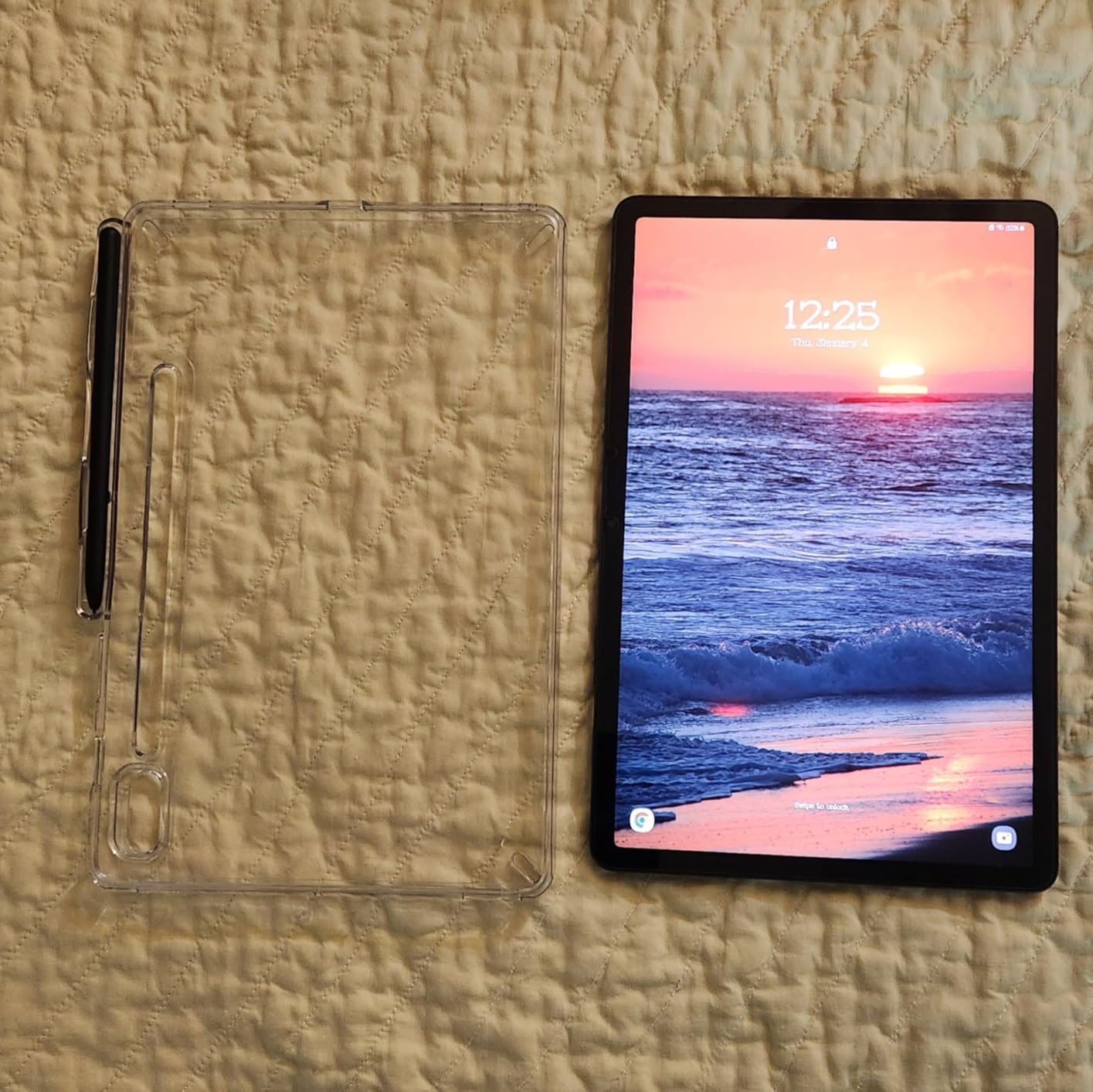 Ringke Fusion cover Galaxy Tab S8 S7 trasparente Clear S Pen