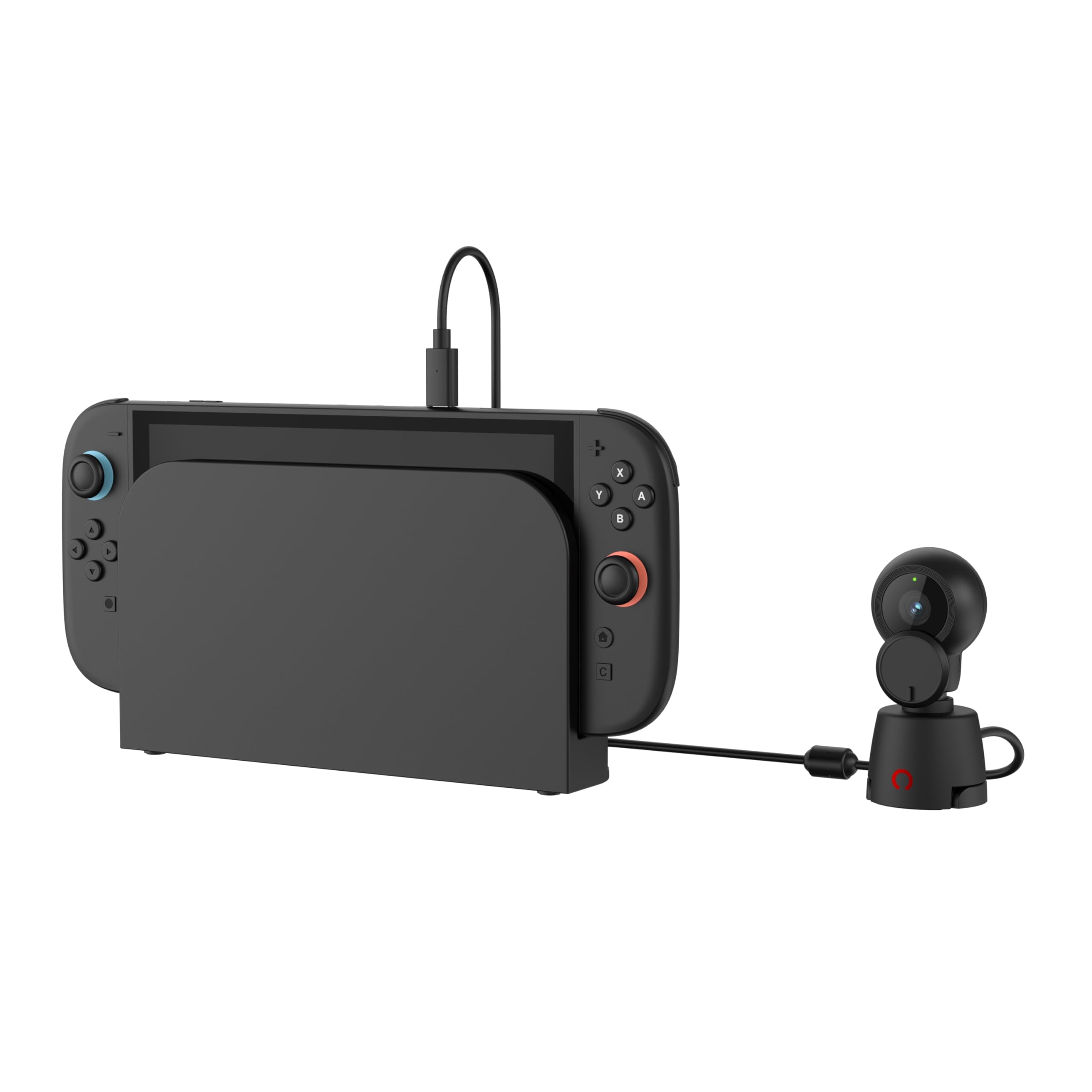 Konix Accessory packs fotocamera Switch 2 nera 1080p 120°