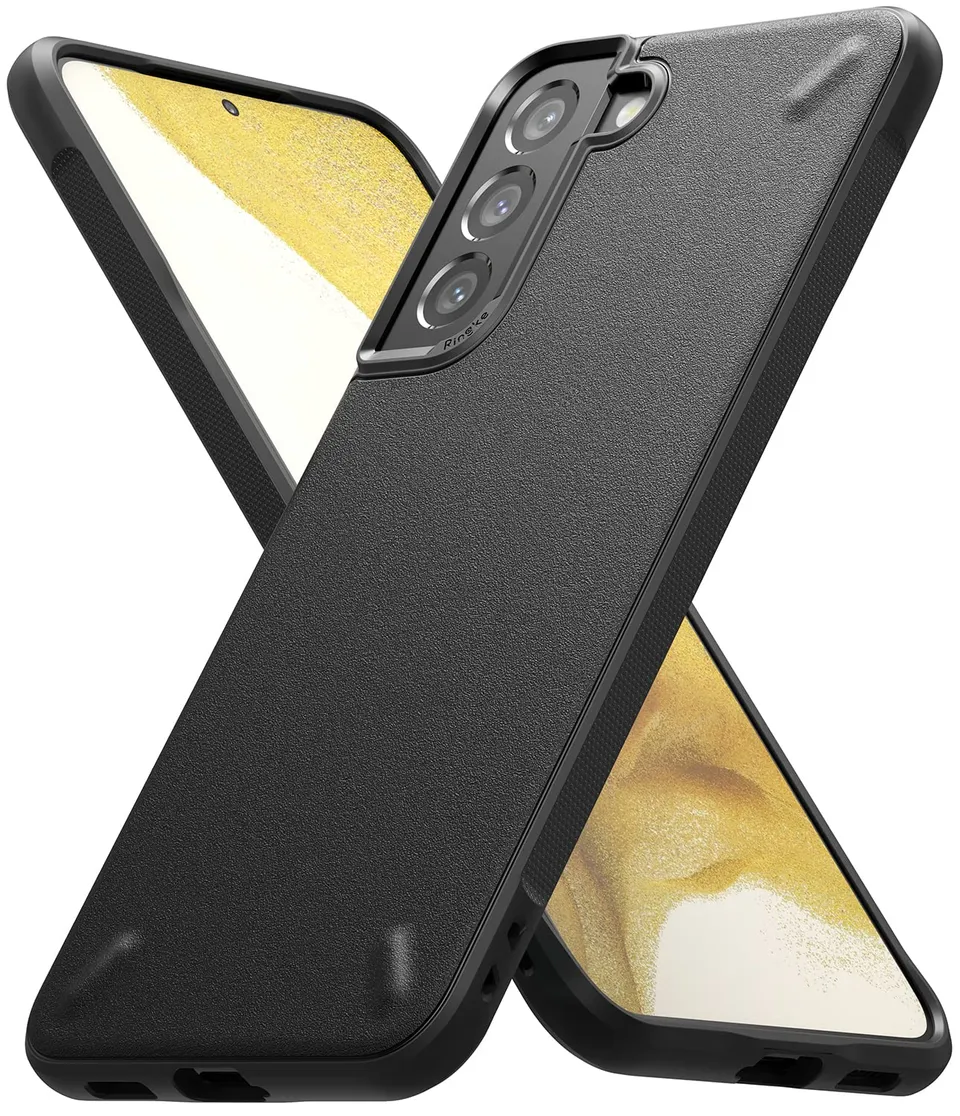 Ringke Onyx Cover Samsung Galaxy S22 5G Custodia Nera Antiurto