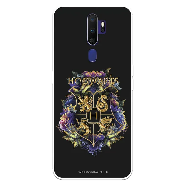La Casa de las Carcasas Oppo A9 custodia Hogwarts Floral silicone