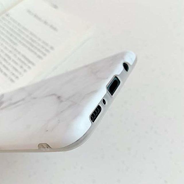 Redpepper Galaxy A70 cover marmo bianco slim TPU