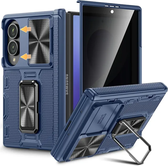Redpepper Galaxy Cases Z Fold 8 cover privacy vetro temperato stand