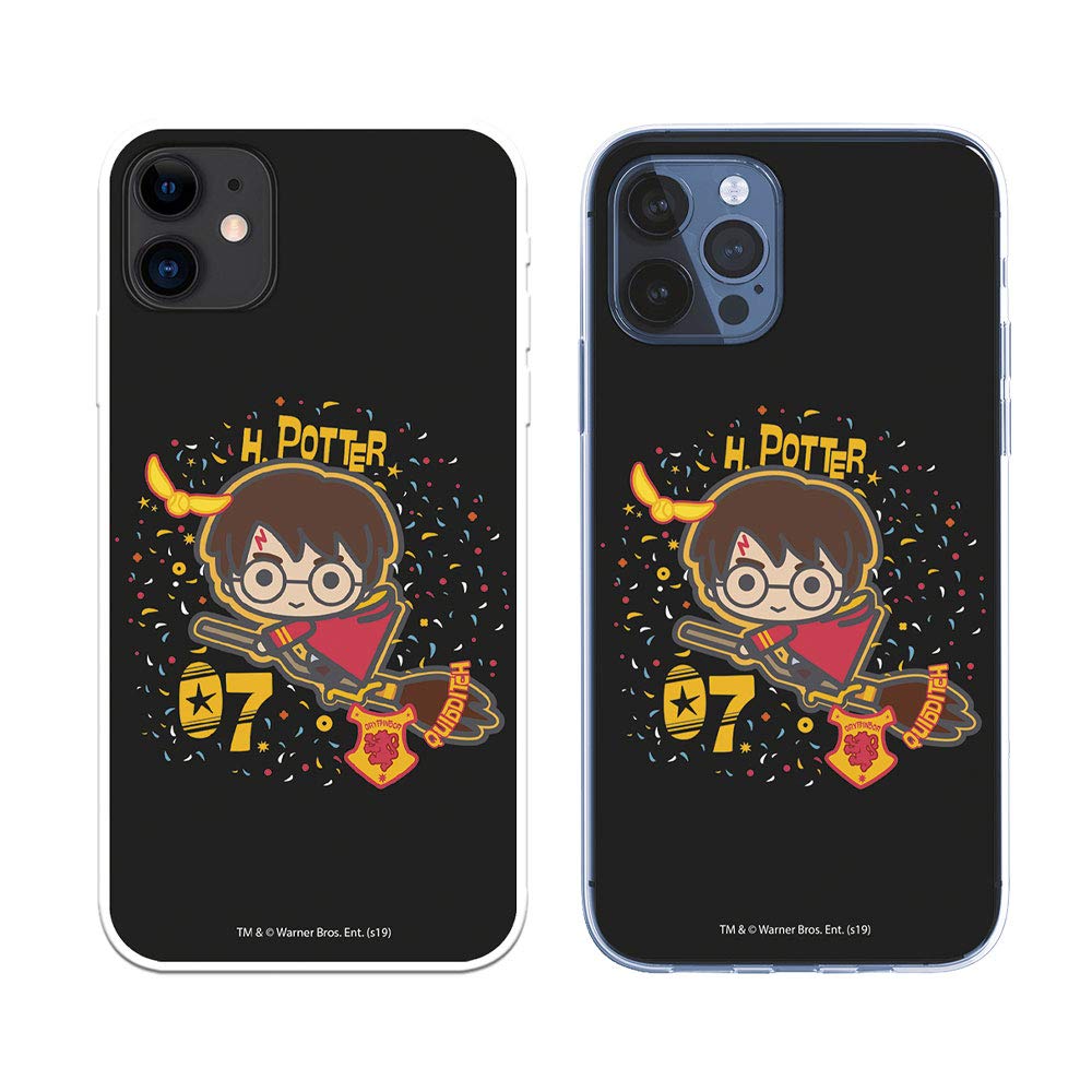 La Casa de las Carcasas Licenze cover iPhone 12 Harry nero