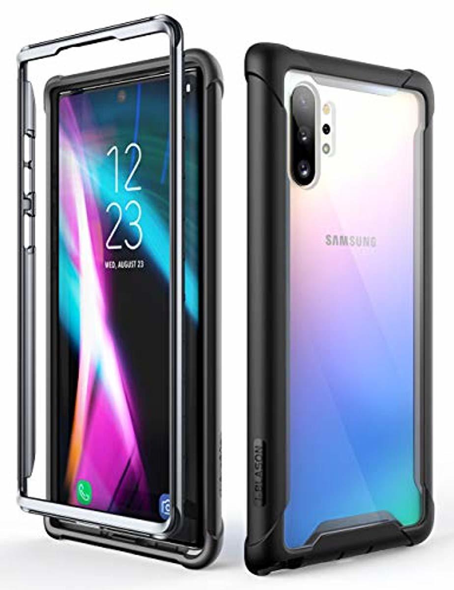 i-Blason Ares Galaxy Note 10 Plus custodia nera trasparente