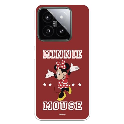 La Casa de las Carcasas Licenze Ufficiali Xiaomi 14 custodia Minnie rosso