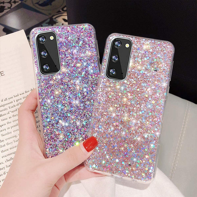 Redpepper Galaxy S22 Ultra cover glitter strass slim
